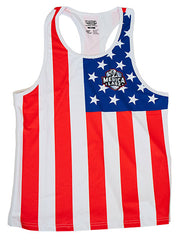 LUCKY BRAND AMERICAN Flag Tank Top (Red, White, Blue, Size XS) $9.88 -  PicClick